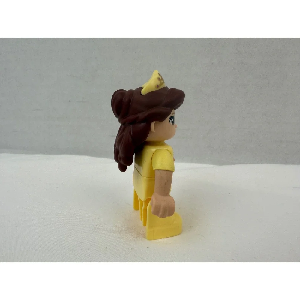 LEGO Duplo Disney Princess Belle Minifigure Yellow Ballgown‎ Tiara Figure